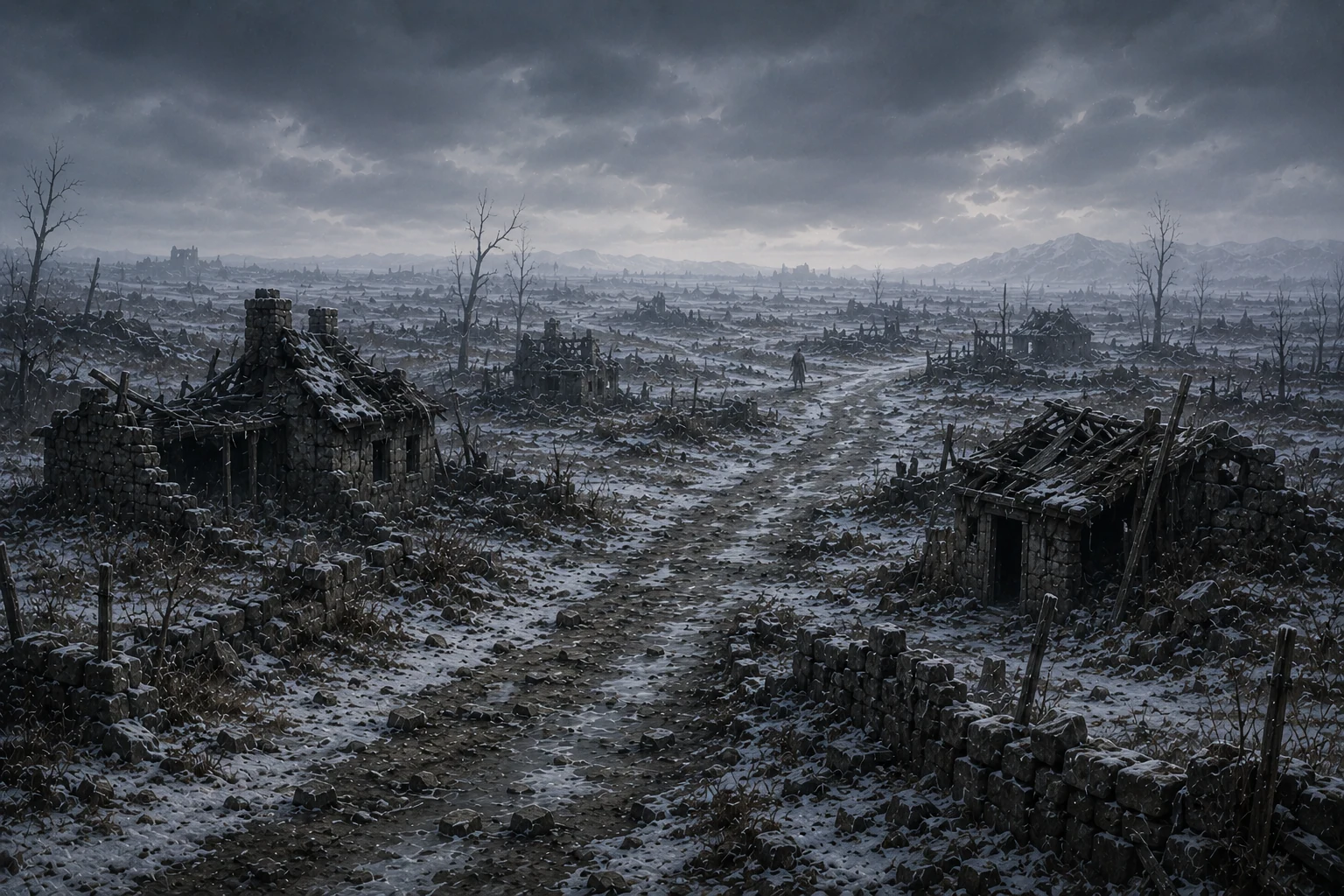 Заснеженные окраины Кимора